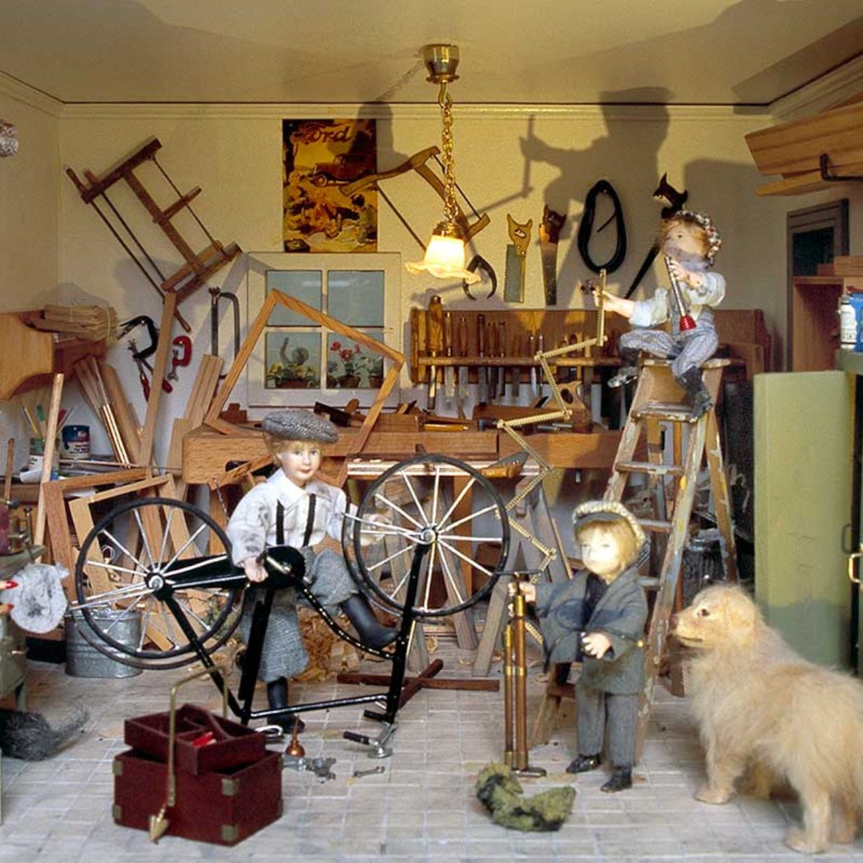Officina in cantina, 1995, Altri Paesi